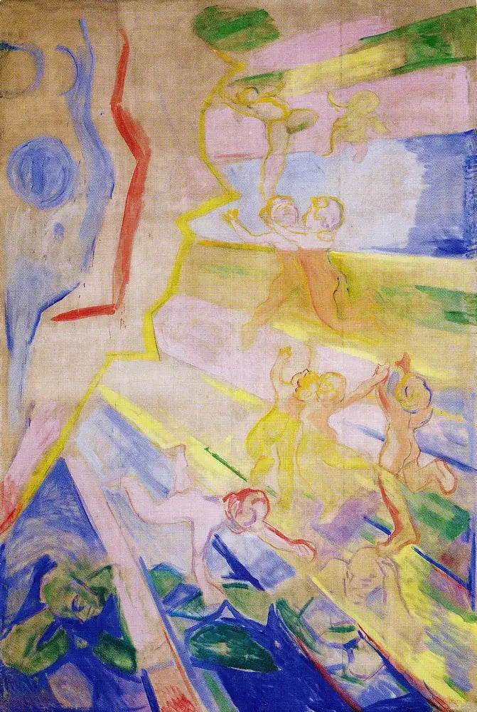 Geniet valossa - Edvard Munch