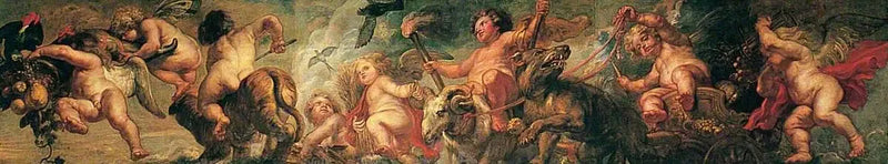 Joutsenet leikkivät eläinten kanssa - Peter Paul Rubens