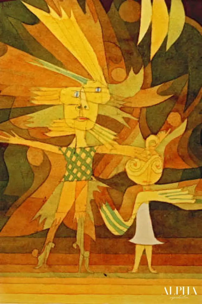 Génii - Paul Klee - Reproductions de tableaux et peintures haut de gamme