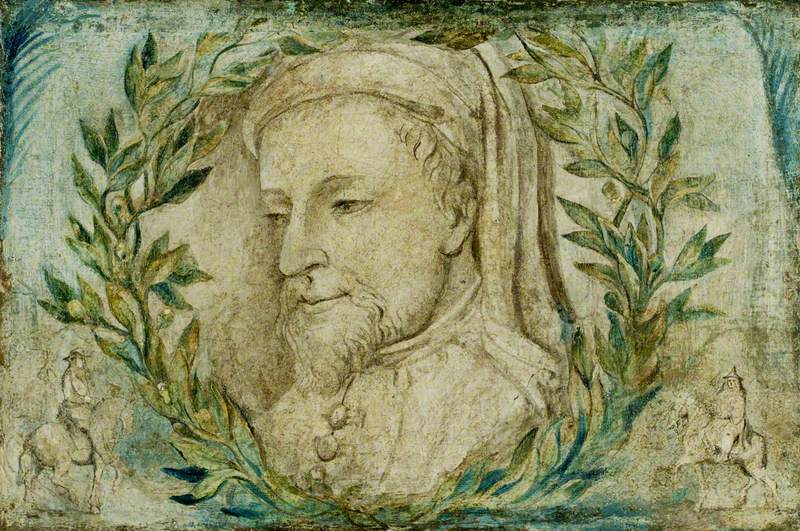 Geoffrey Chaucer (noin 1343-1400) - William Blake