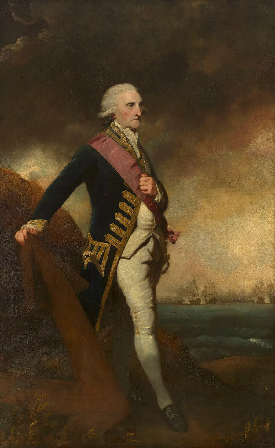 George Brydges, ensimmäinen Lord Rodney (1719?-1792) - Joshua Reynolds