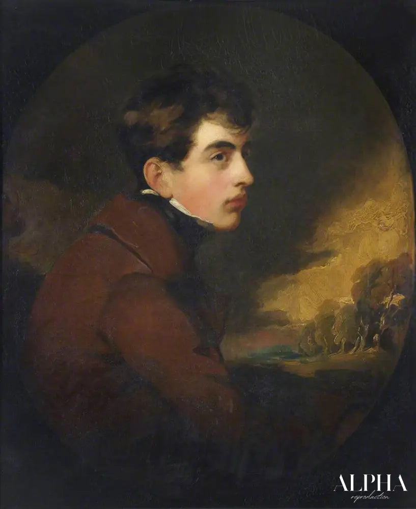 George Gordon Noel, Lord Byron, Poète - Thomas Lawrence - Reproductions de tableaux et peintures haut de gamme