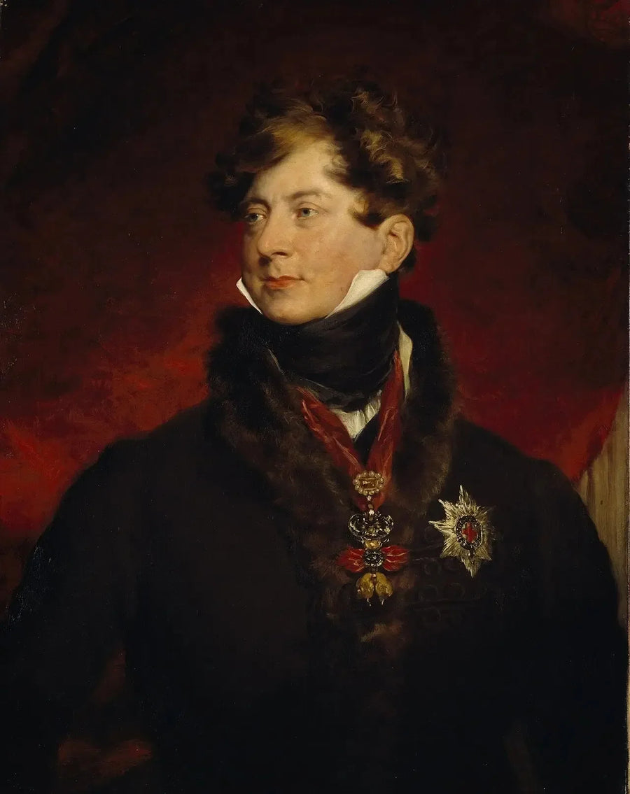 George IV, 1762 - 1830. Toimi regenttinä vuosina 1811–1820 ja kuninkaana vuosina 1820–1830. - Thomas Lawrence