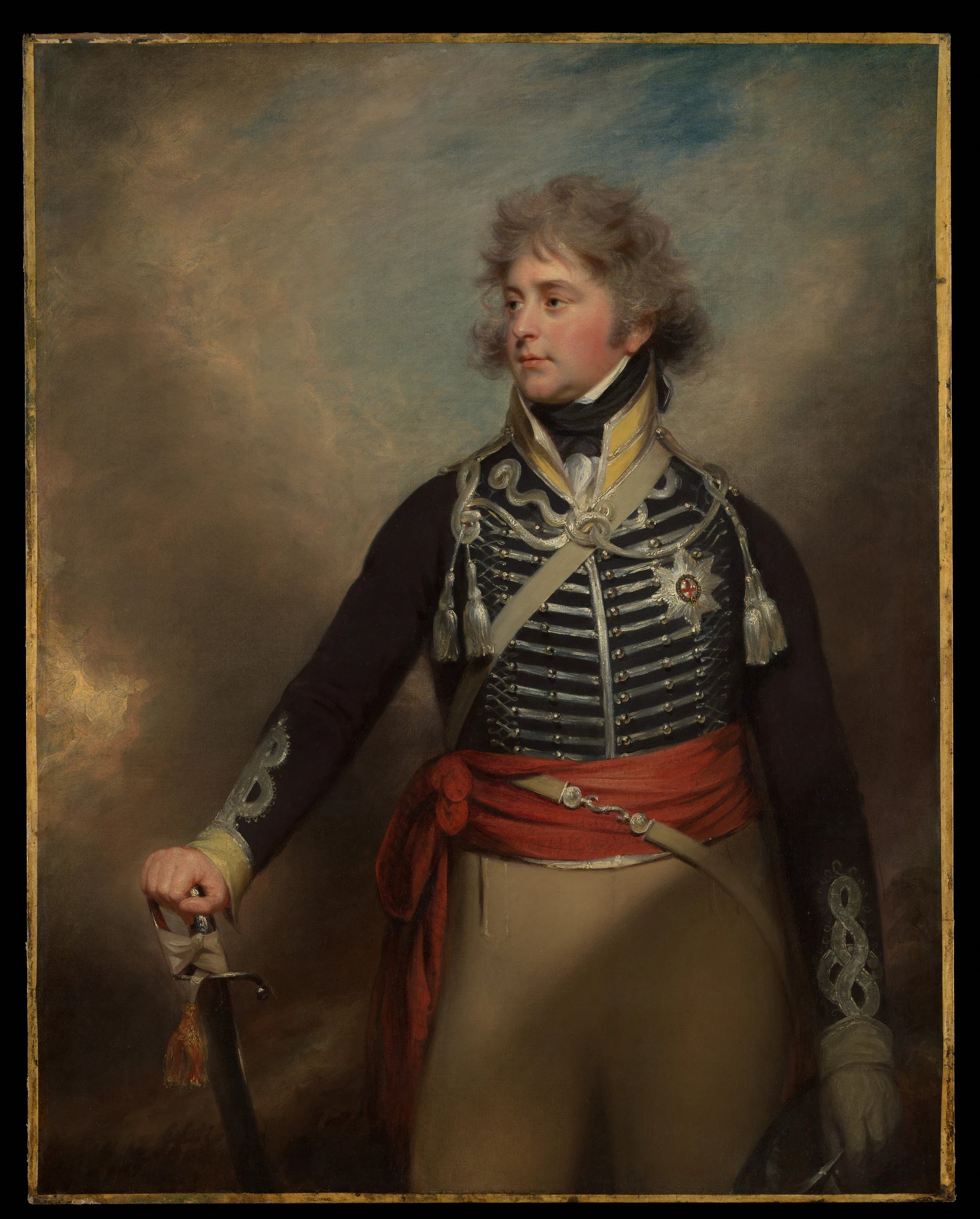 George IV (1762–1830), lorsqu'il était prince de Galles - Sir William Beechey