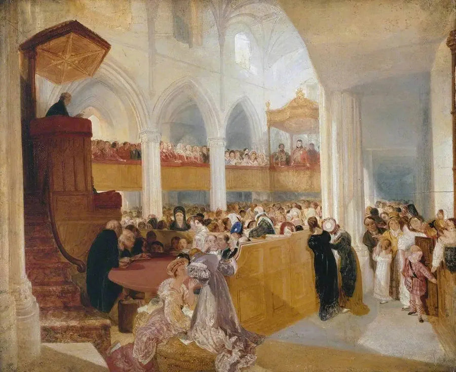 George IV St Giles'ssa, Edinburgh - J. M. W. Turner