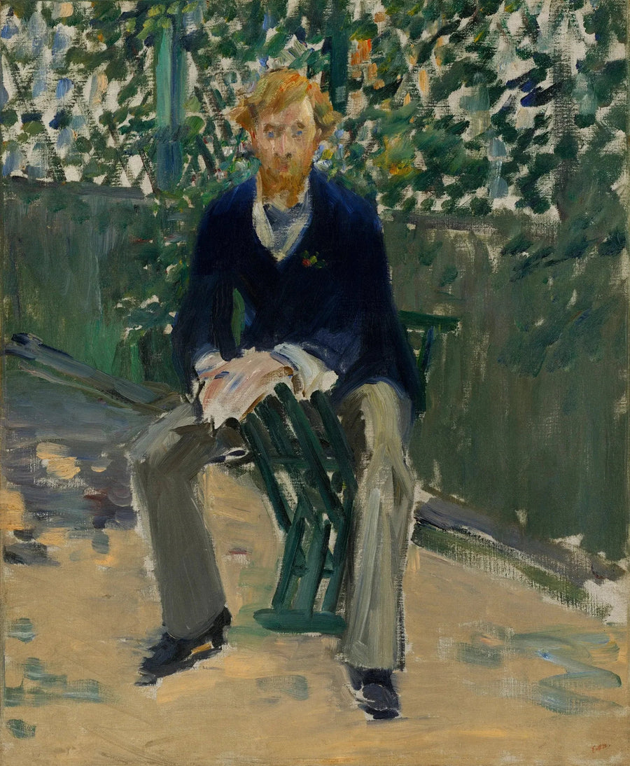George Moore taiteilijan puutarhassa - Édouard Manet