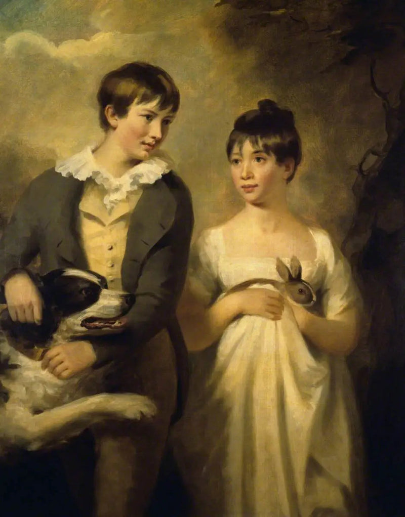 George Stewart (kuollut vuonna 1809) ja hänen sisarensa Maria Stewart (kuollut vuonna 1846) lapset - Henry Raeburn