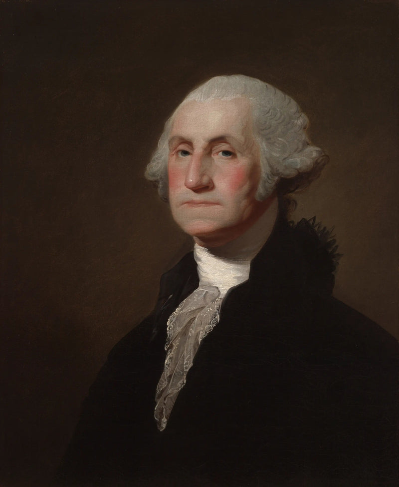 George Washington (1732-1799), oikeustieteen tohtori 1781 - Gilbert Stuart