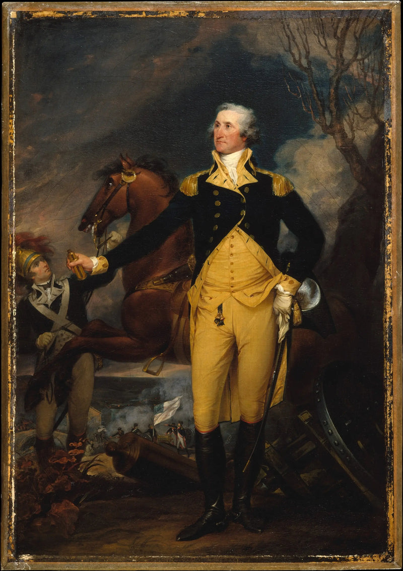George Washington ennen Trentonin taistelua - John Trumbull
