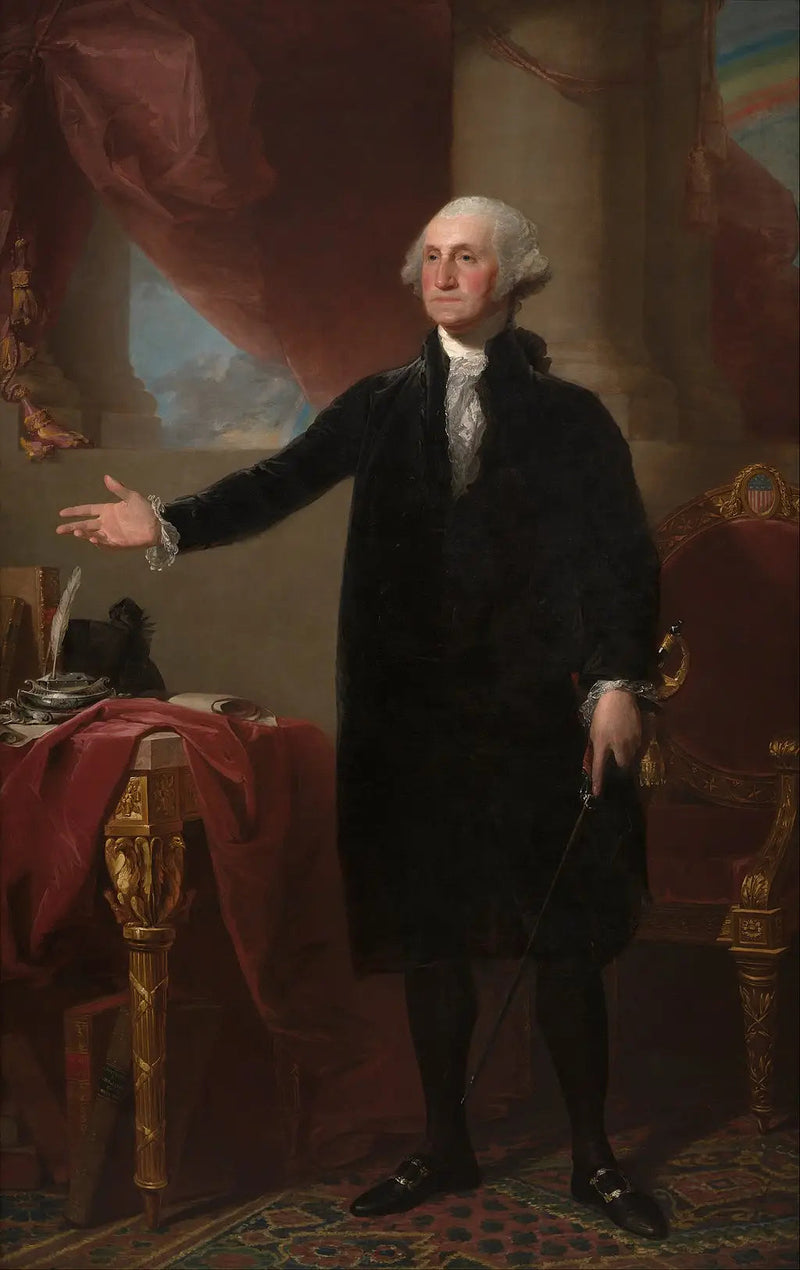 George Washington (Lansdownen muotokuva) - Gilbert Stuart