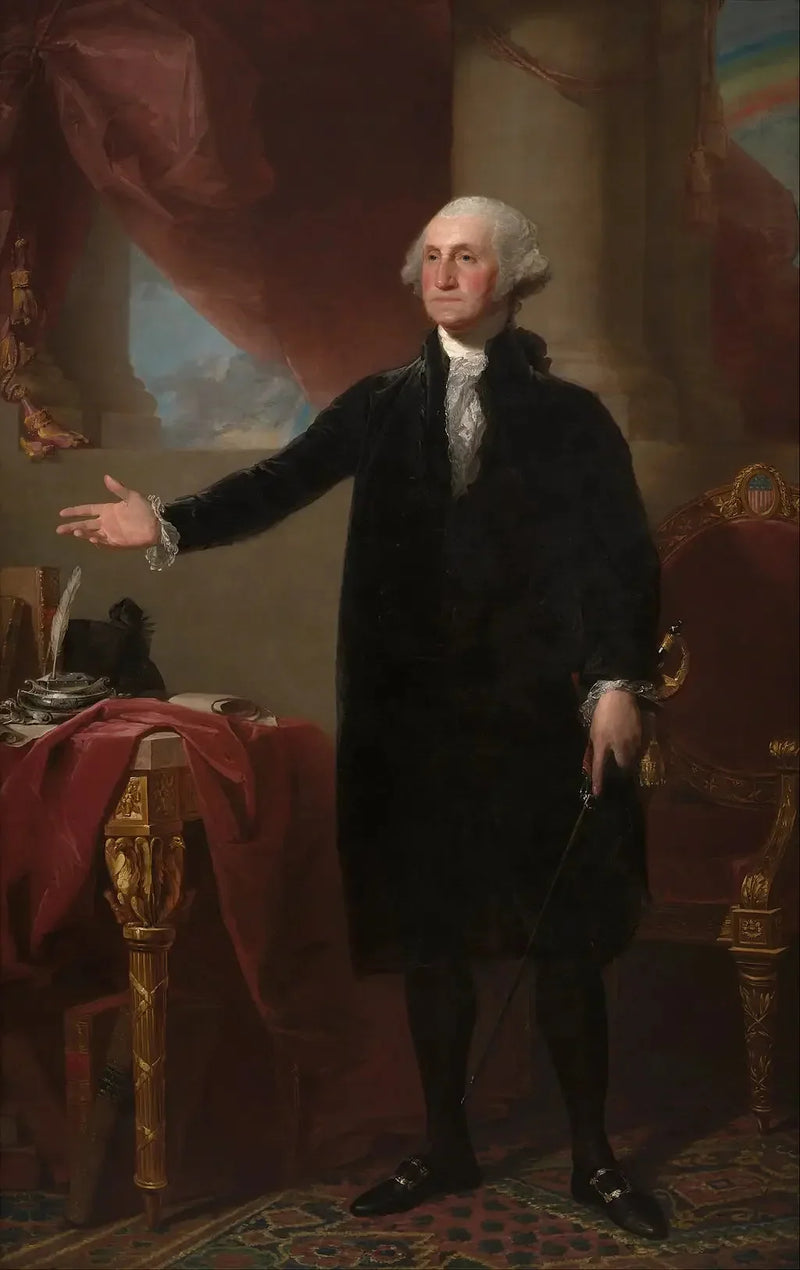 George Washington (Lansdownen muotokuva) - Gilbert Stuart