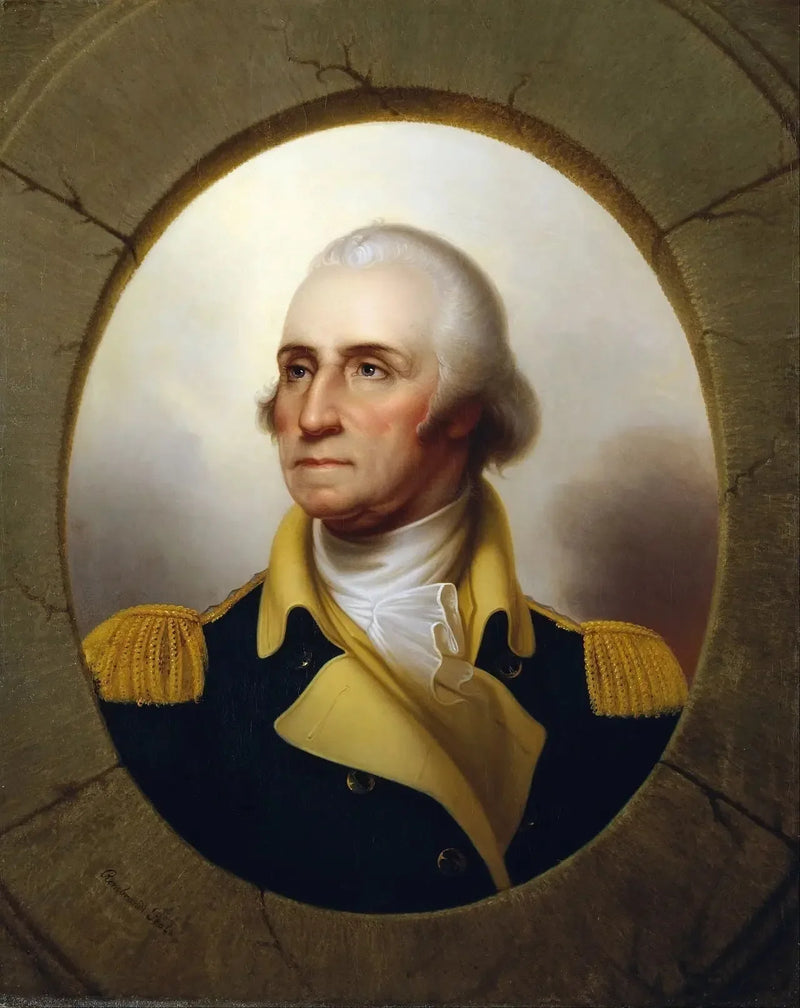 George Washington (tyyppi hublot) - Rembrandt Peale