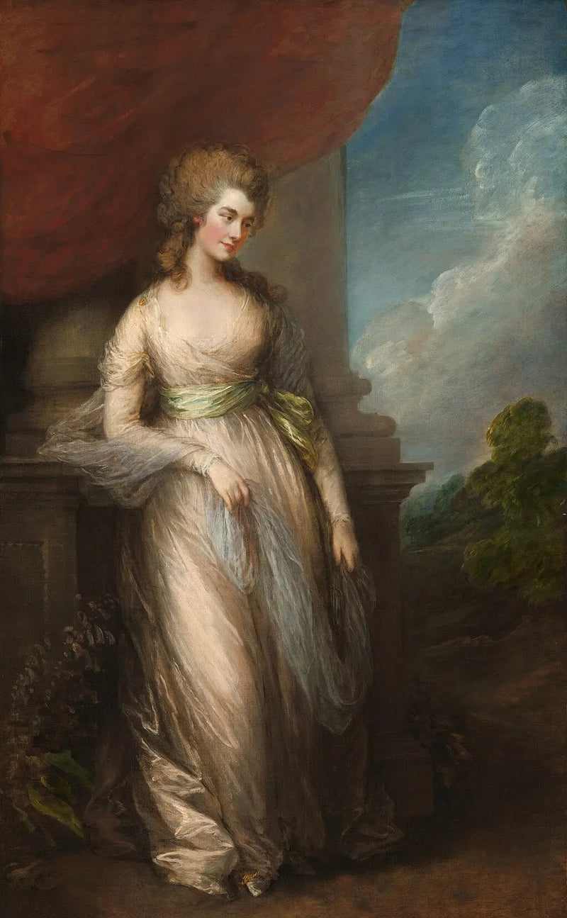 Georgiana, Devonshiren herttuatar - Thomas Gainsborough