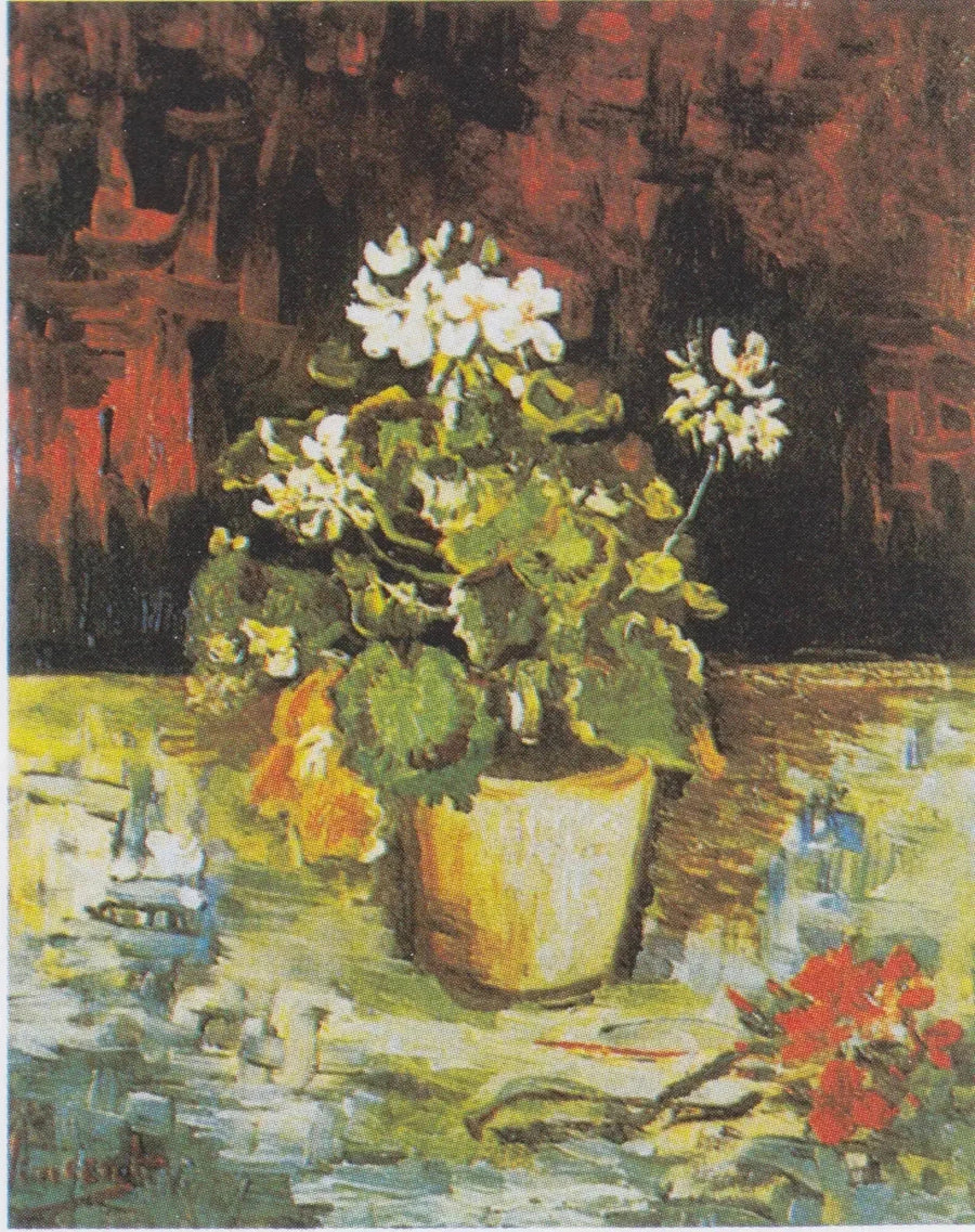 Ruukku geranium - Vincent van Gogh