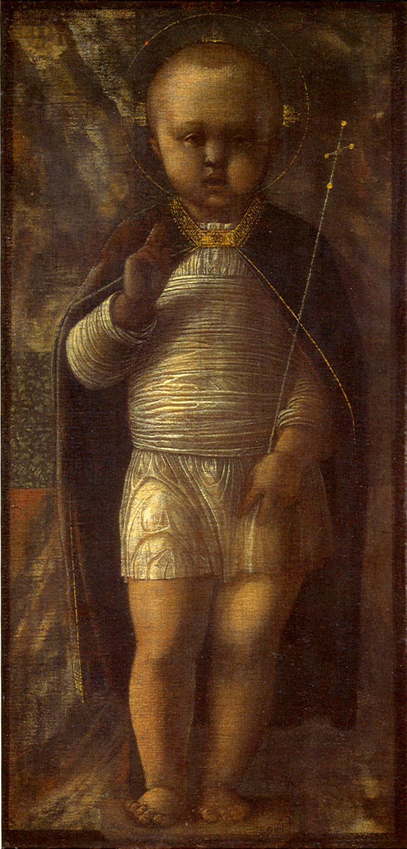 Jeesus lapsi siunaamassa - Andrea Mantegna