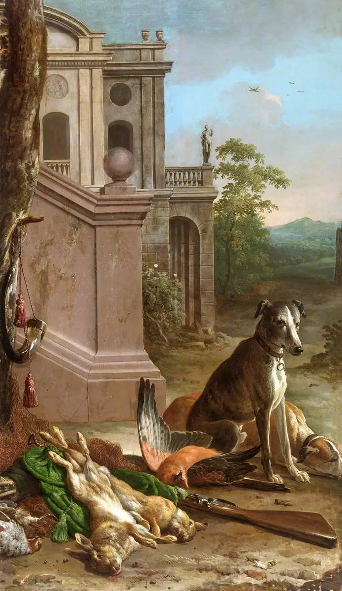 Kuollut riista maisemassa - Melchior de Hondecoeter