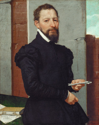 Giovan Pietro Maffeis (?) (1533-1603) - Giovanni Battista Moroni - Alpha Reproduction