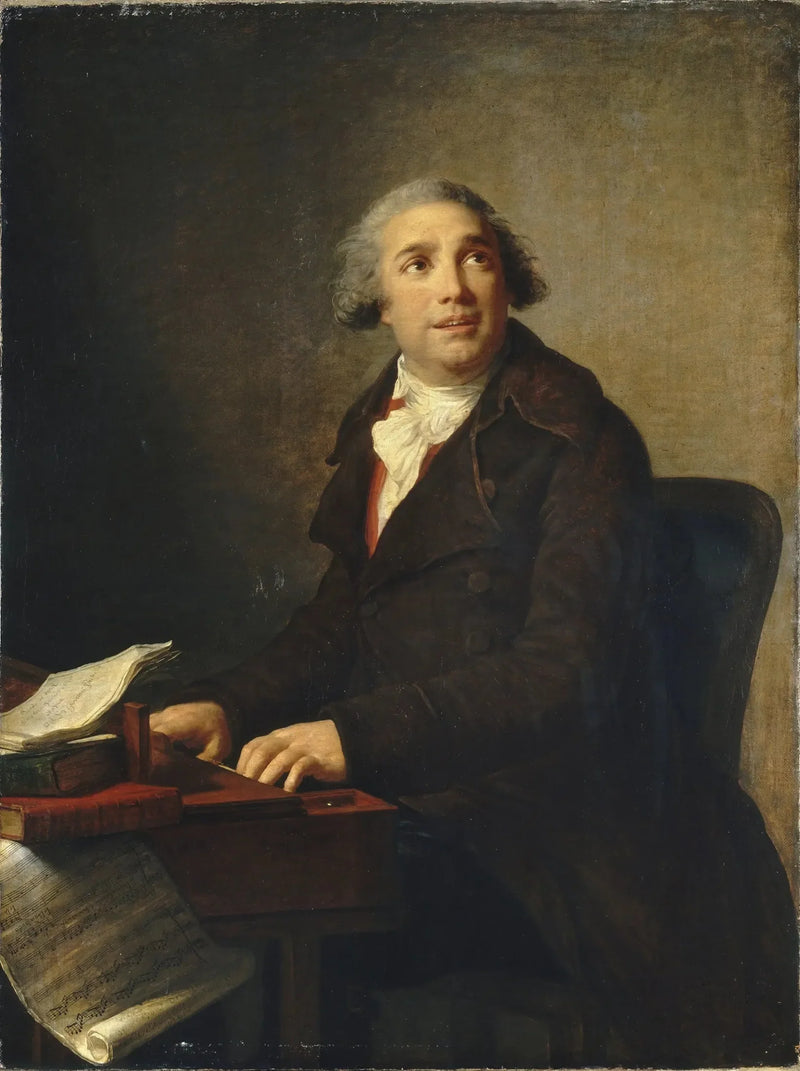 Giovanni Paisiello (1741-1816), säveltäjä - Elisabeth Vigeé Le Brun