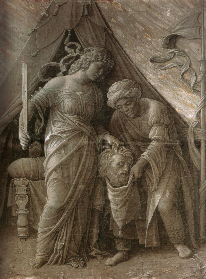 Giuditta ja Olofernen pää - Andrea Mantegna