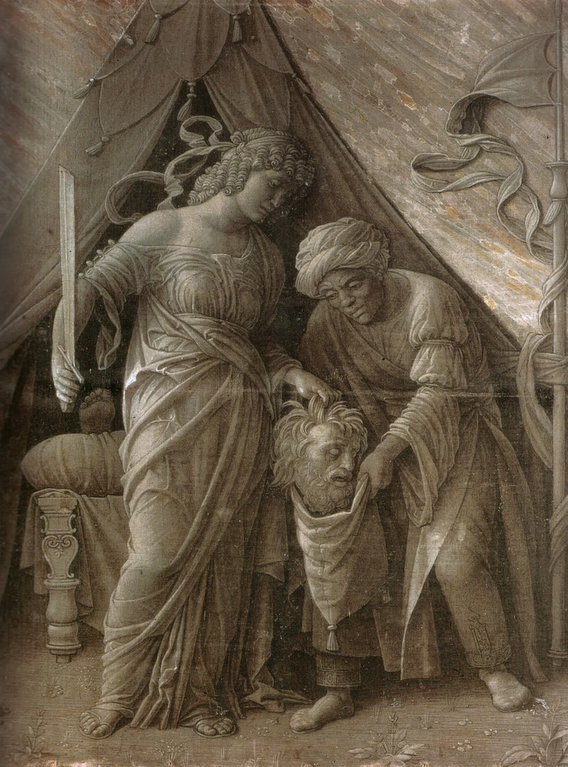 Giuditta ja Olofernen pää - Andrea Mantegna