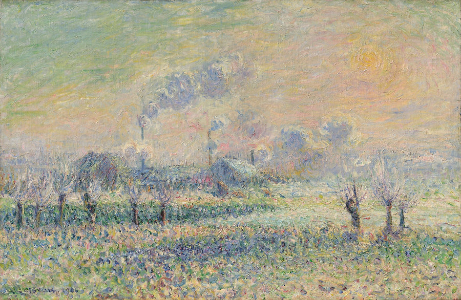 Pontoisen jää - Gustave Loiseau