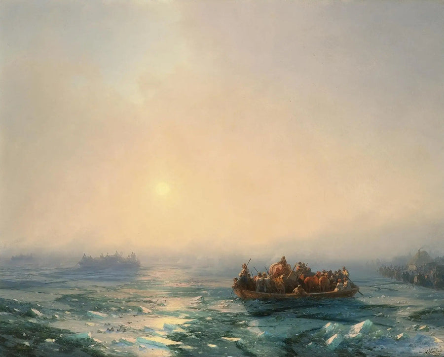 Jäähyvä Dneprille - Ivan Aïvazovski