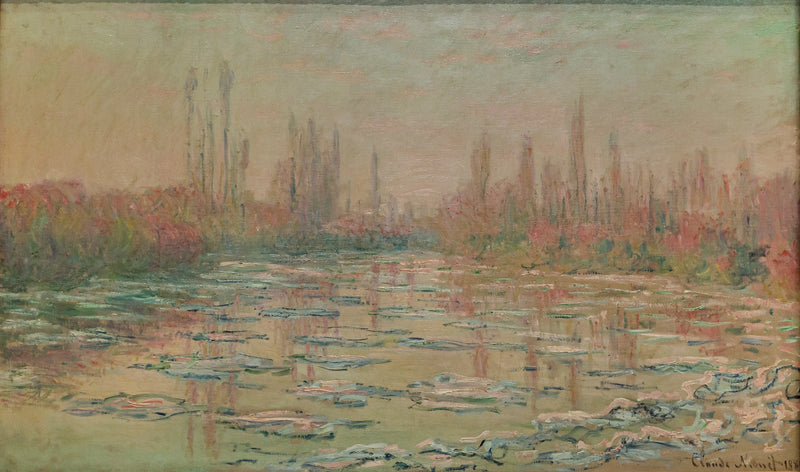 W567 Ice Cubes - Claude Monet