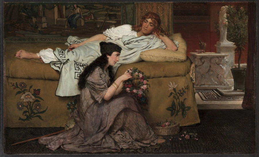 Glaucus ja Nydia - Lawrence Alma-Tadema