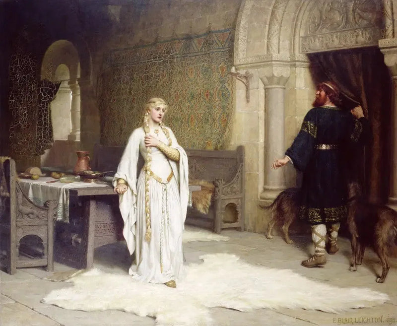 Godiva ja Léofric - Edmund Blair Leighton