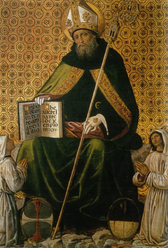 Pyhän Augustinuksen liputuskangas - Pinturicchio