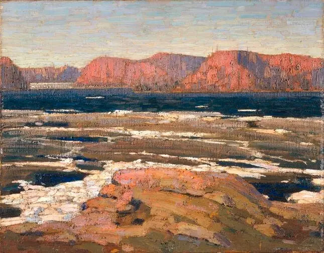 Gorges de Petawawa (début de printemps) - Tom Thomson image 1 reproduction réalisée par Alpha Reproduction