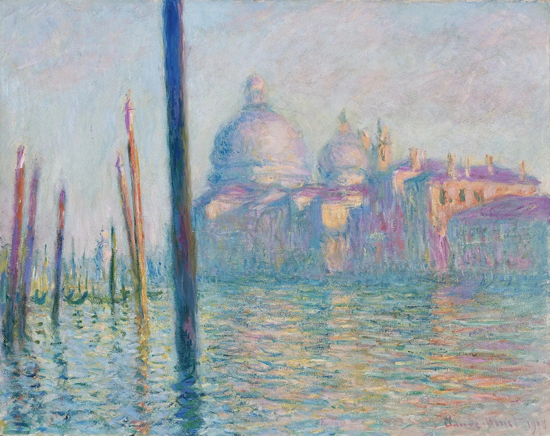 Canal Grande Venetsiassa W1738 - Claude Monet