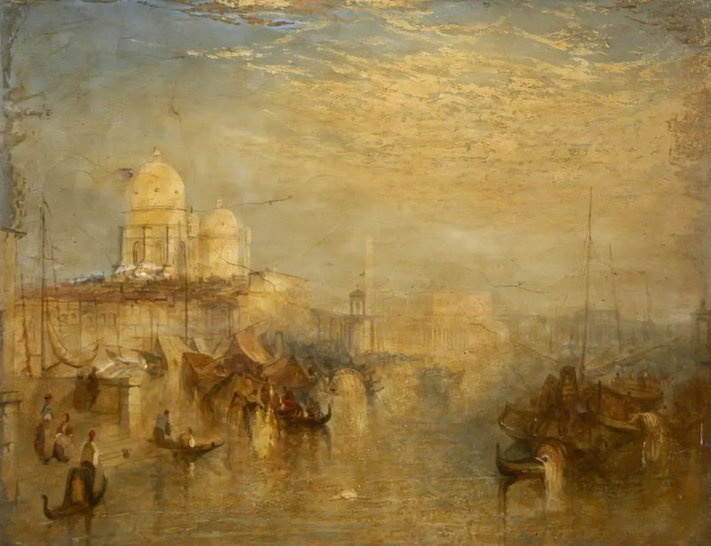 Suuri kanava, Venetsia - J. M. W. Turner