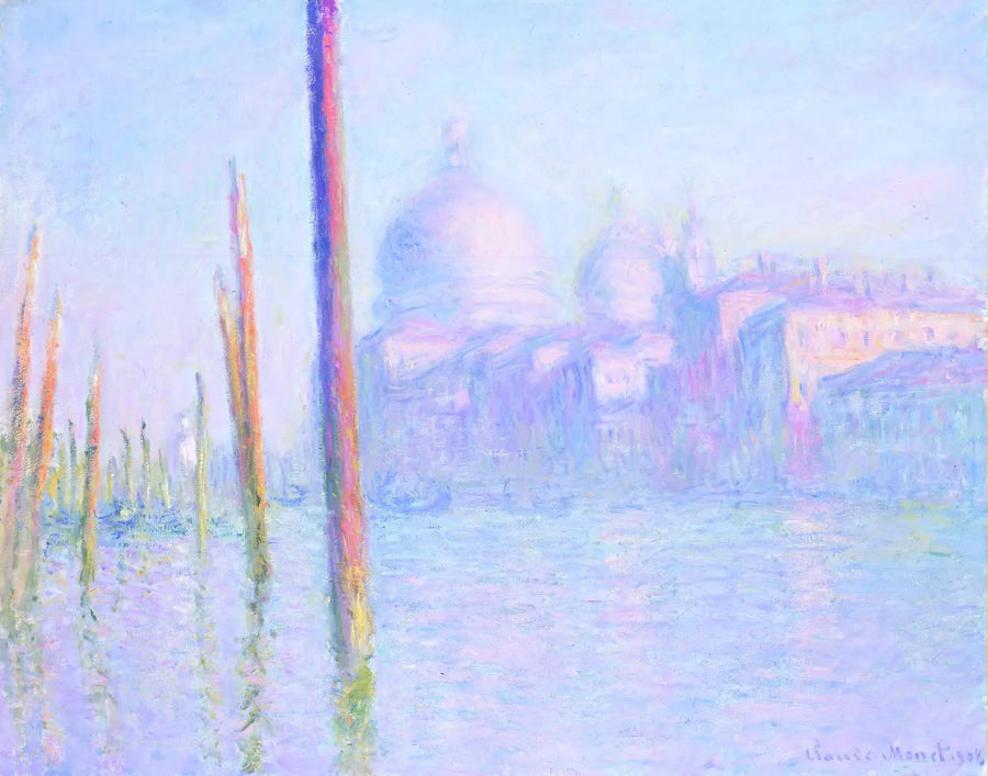 Grand Canal, Venetsia - Claude Monet