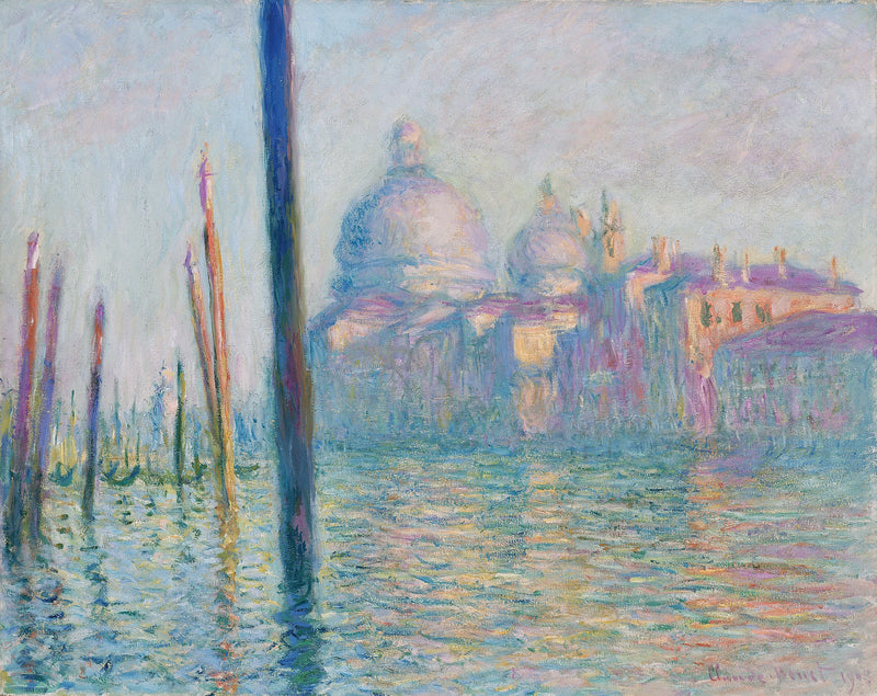 Canal Grande Venetsiassa W1738 - Claude Monet