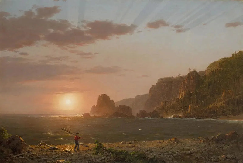Grand Manan, Fundyn lahti - Frederic Edwin Church