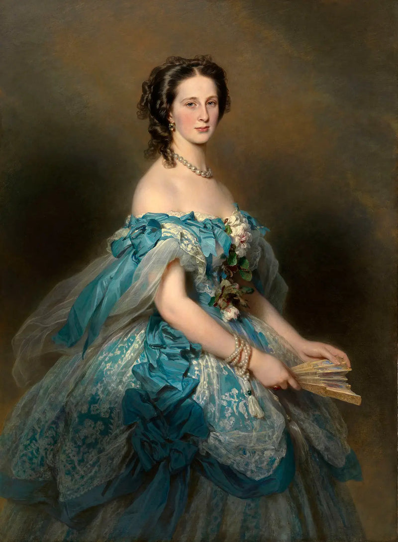 Suuriruhtinatar Alexandra Iosifovna Venäjästä (1830-1911) - Franz Xaver Winterhalter