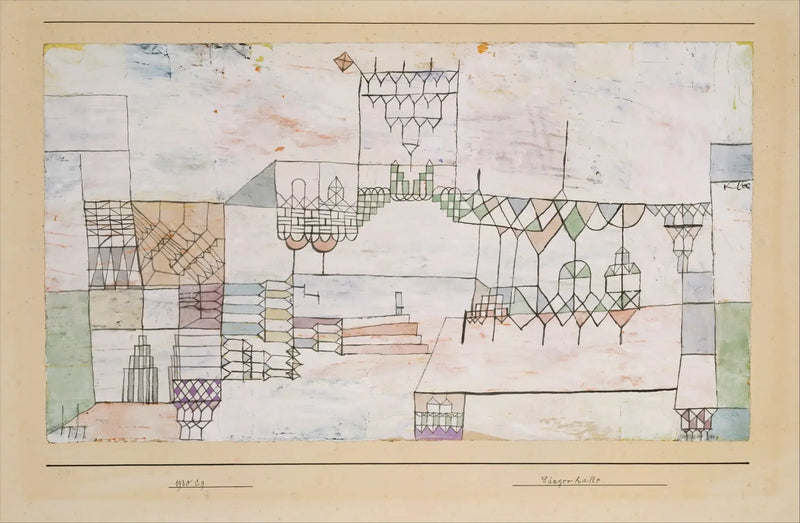 Laulajien Suuri Huone - Paul Klee
