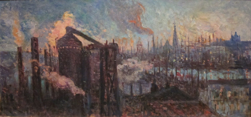 Suuri teollisuuskaupunki - Maximilien Luce