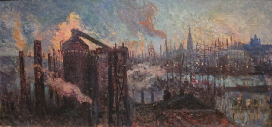 Suuri teollisuuskaupunki - Maximilien Luce