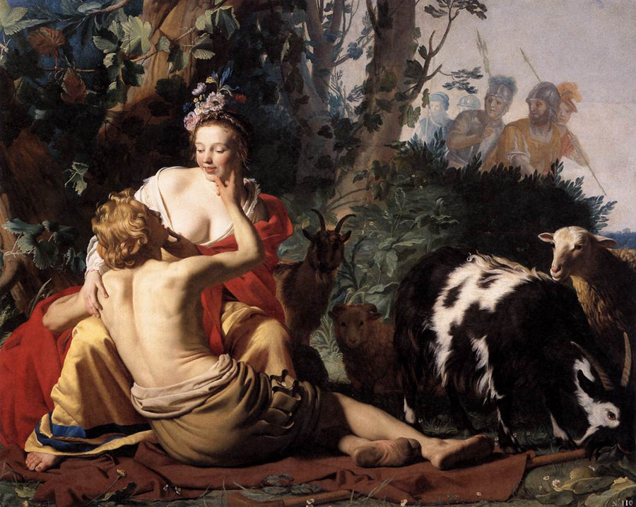 Granida ja Daifilo - Gerrit van Honthorst