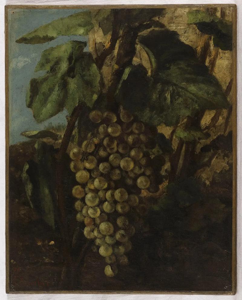 Viinirypäleitä - Gustave Courbet