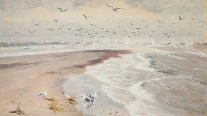 Grenen, lähellä Skagenia - Michael Peter Ancher