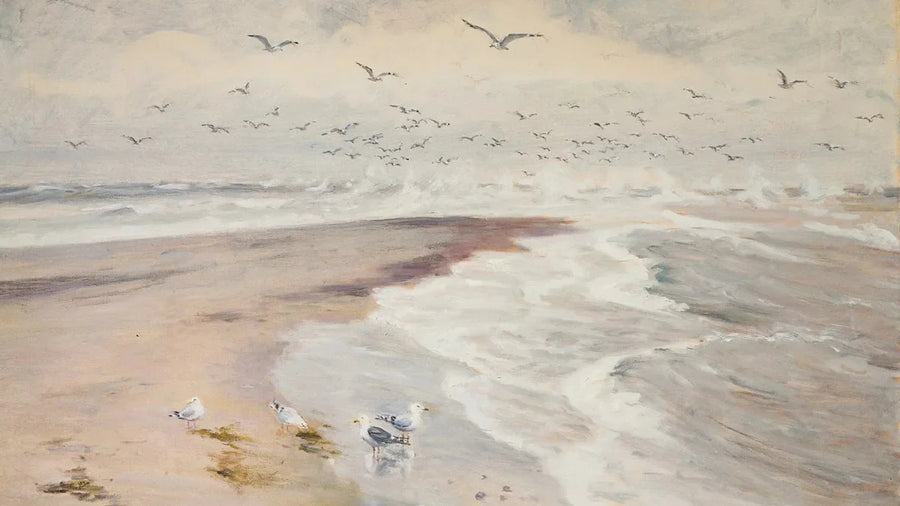 Grenen, lähellä Skagenia - Michael Peter Ancher