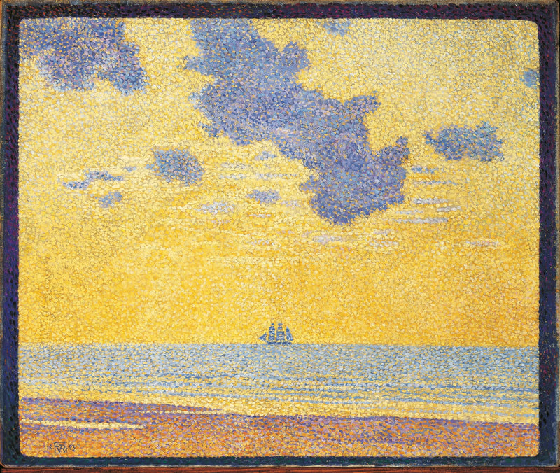 Suuret pilvet - Théodore van Rysselberghe