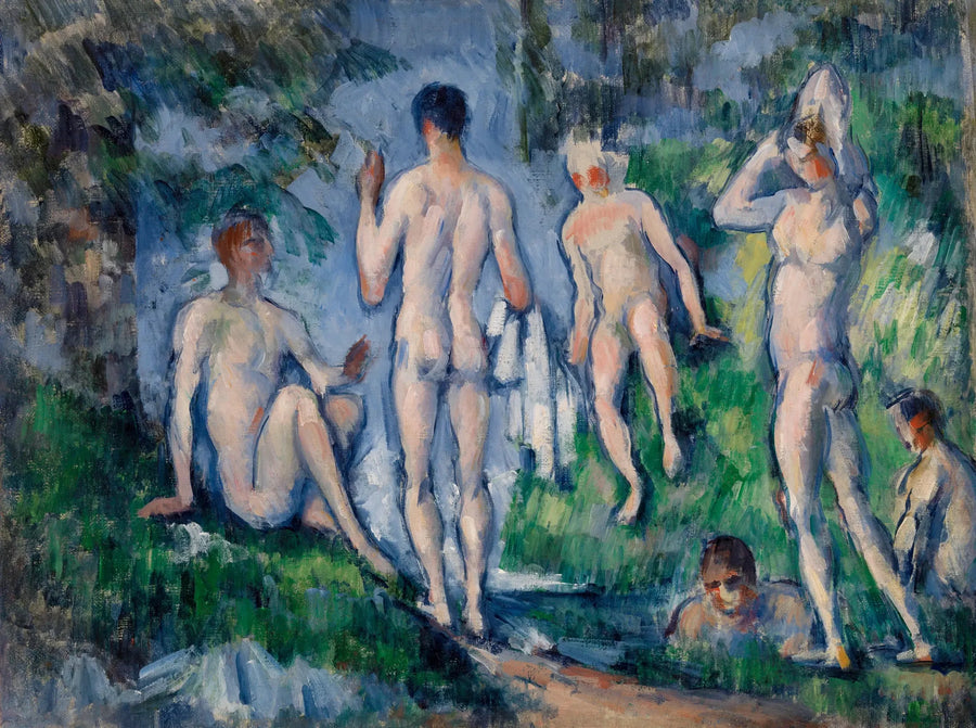 Uimareiden ryhmä - Paul Cézanne