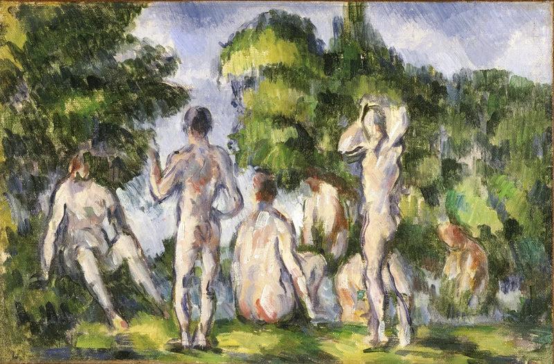 Uimareiden ryhmä - Paul Cézanne