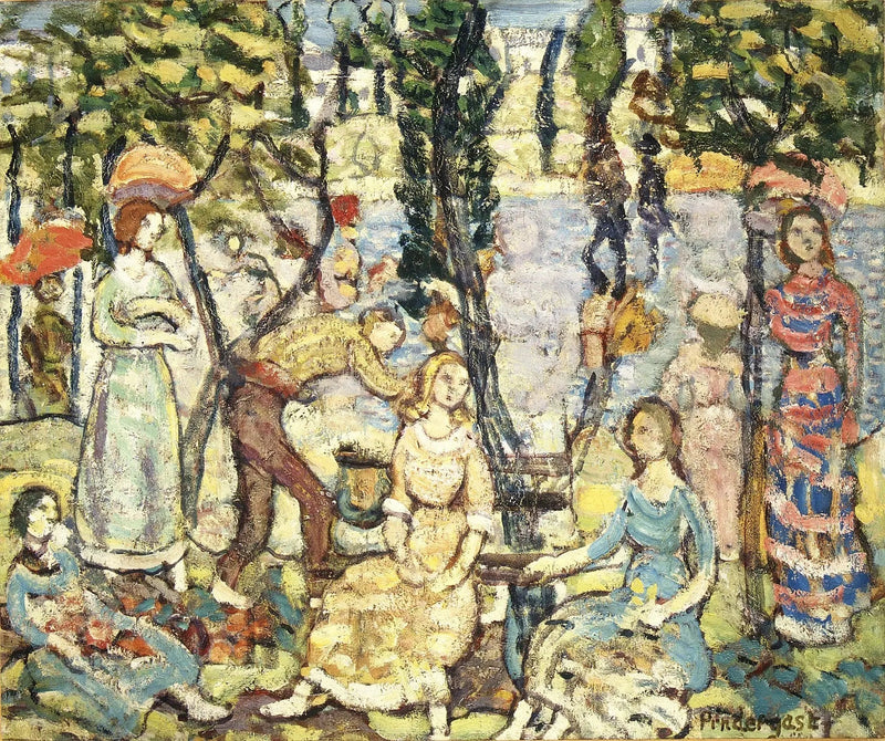 Figuuriryhmä - Maurice Prendergast