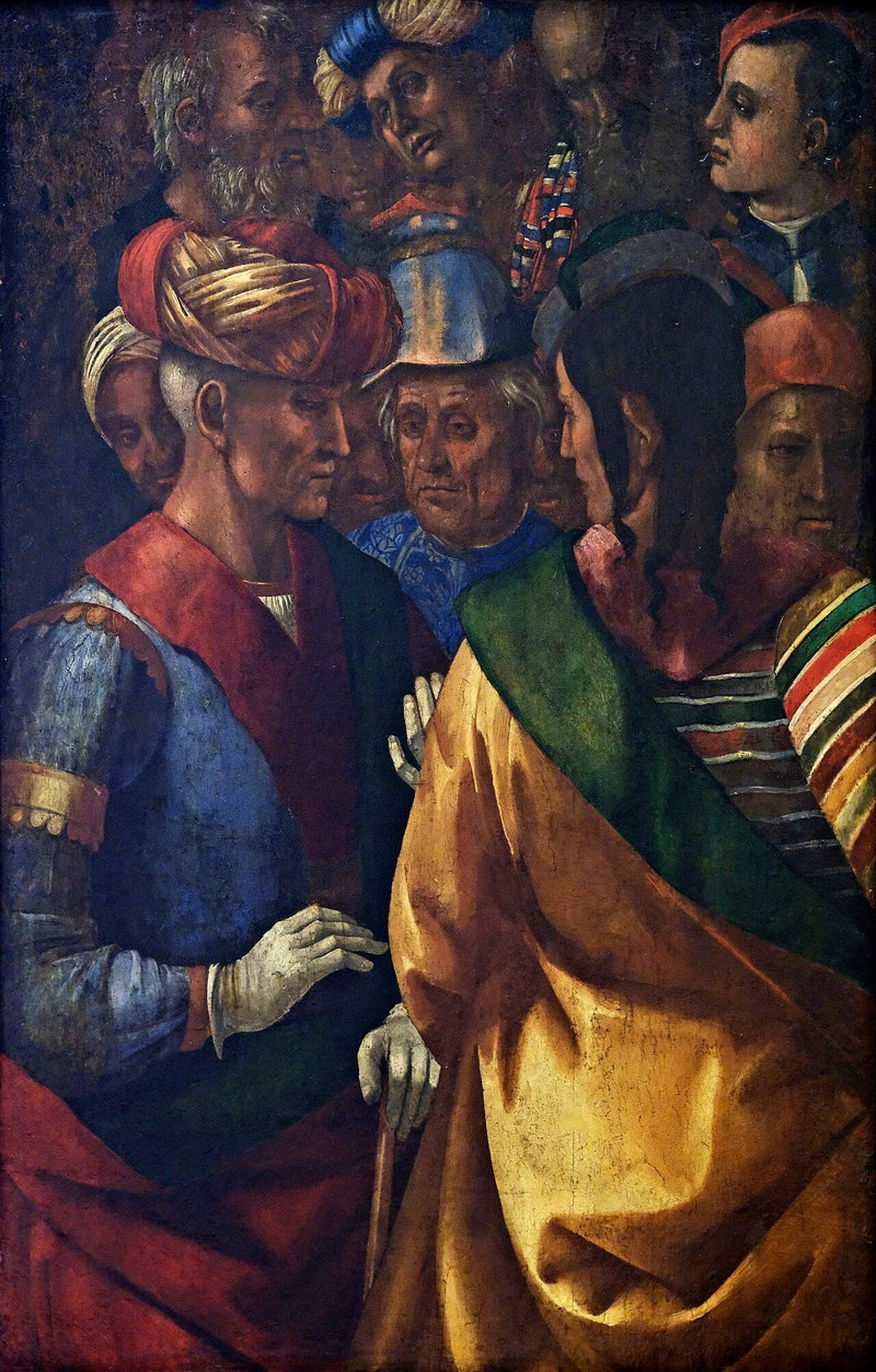 Viidentoista hahmon ryhmä - Luca Signorelli