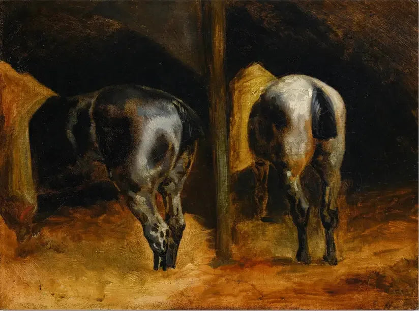 Hevosryhmät - Théodore Géricault
